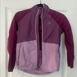 LL Bean Two-Tone Purple Jacket